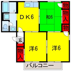 セジュール五井Ａの物件間取画像